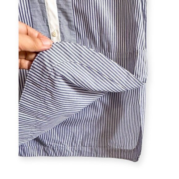 Vince Sleeveless Stripe Poplin Top, Size 6, Blue/white stripes, New with Tag - Picture 14 of 14